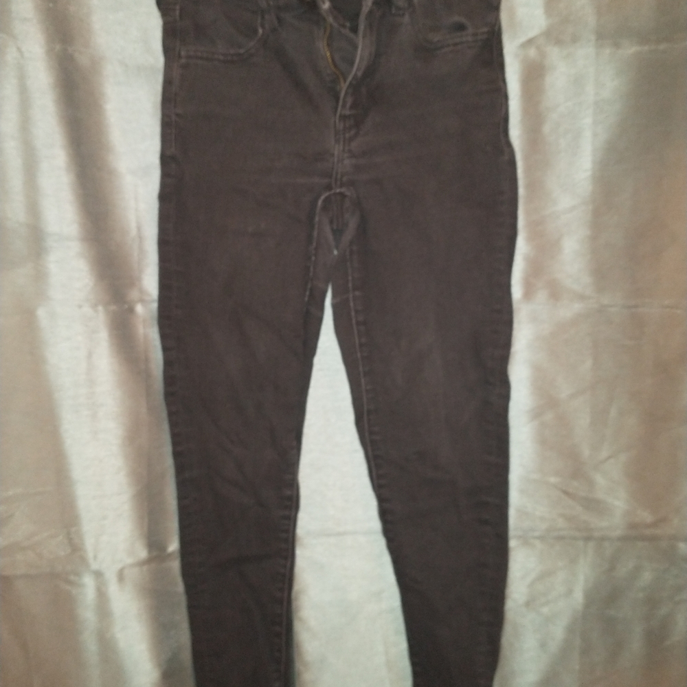 American Eagle Black Denim Jeggings